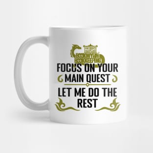 Bookwyrm Bookkeeping - Focus on Your Quest Mug